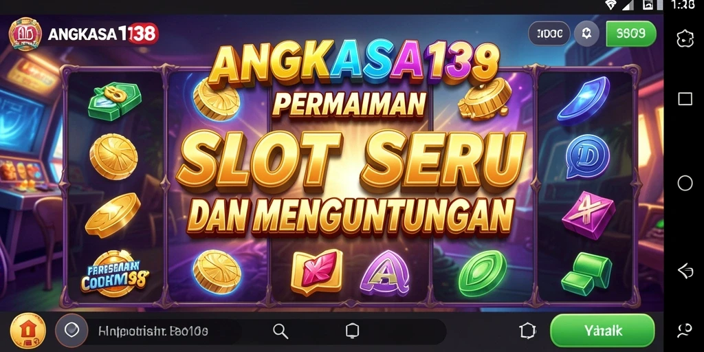 Tampilan menarik dan gameplay slot yang mengasyikkan di ANGKASA138.