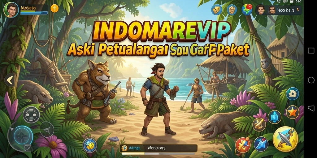 Gameplay seru dan aksi mendebarkan di INDOMAREVIP.