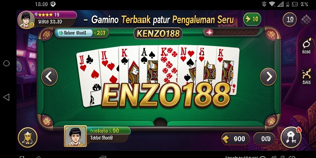 Tampilan utama gameplay KENZO188 yang mengasyikkan dan menarik.