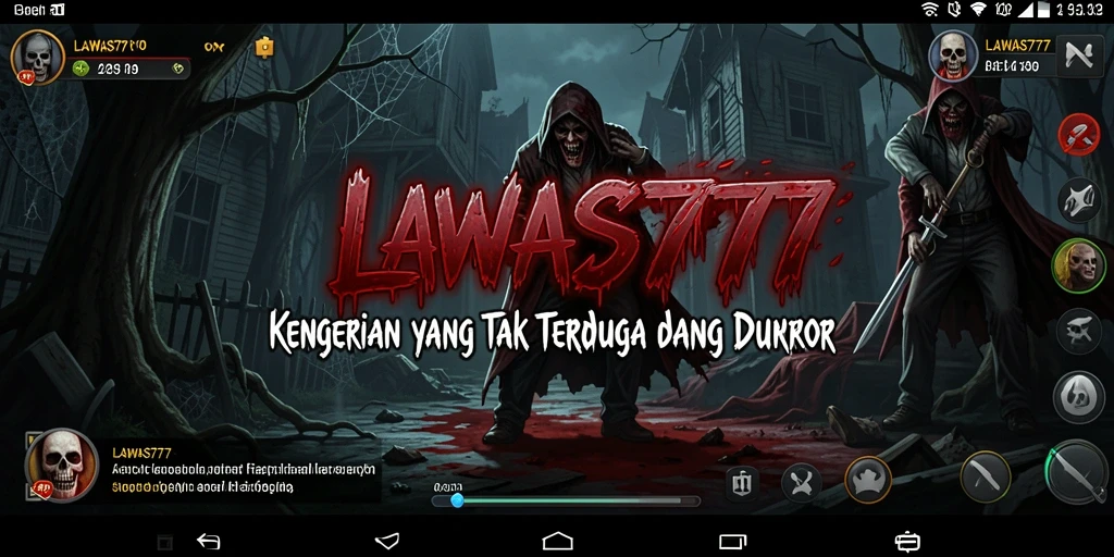 Tampilan gameplay LAWAS777 yang mendebarkan dan menyeramkan.