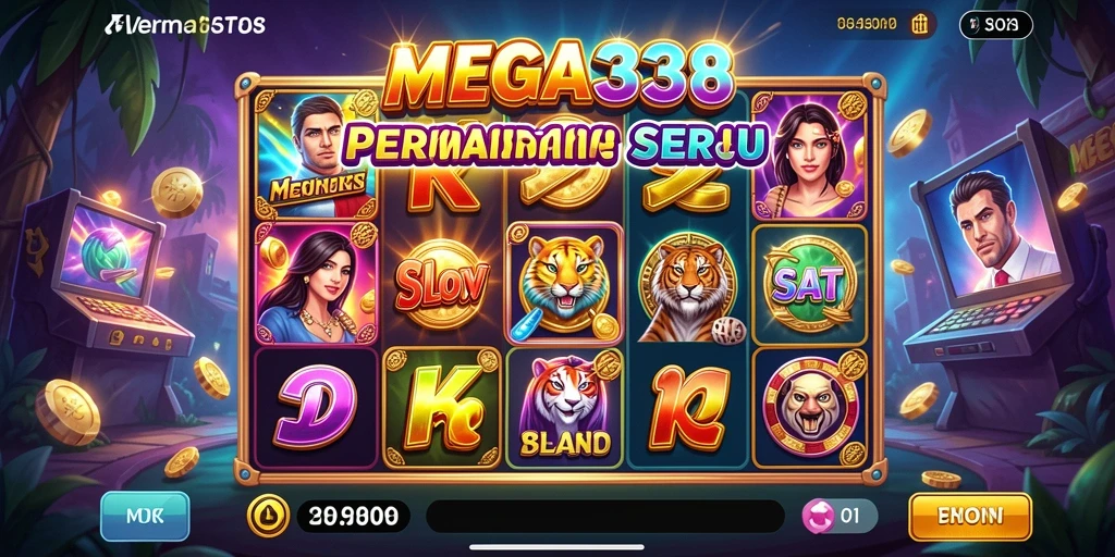 Tampilan menawan dari gameplay Slot MEGA338 yang mengasyikkan.