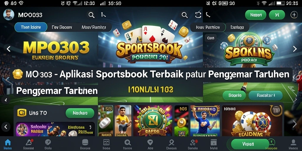 Tampilan menarik dari gameplay aplikasi Sportsbook MPO303.