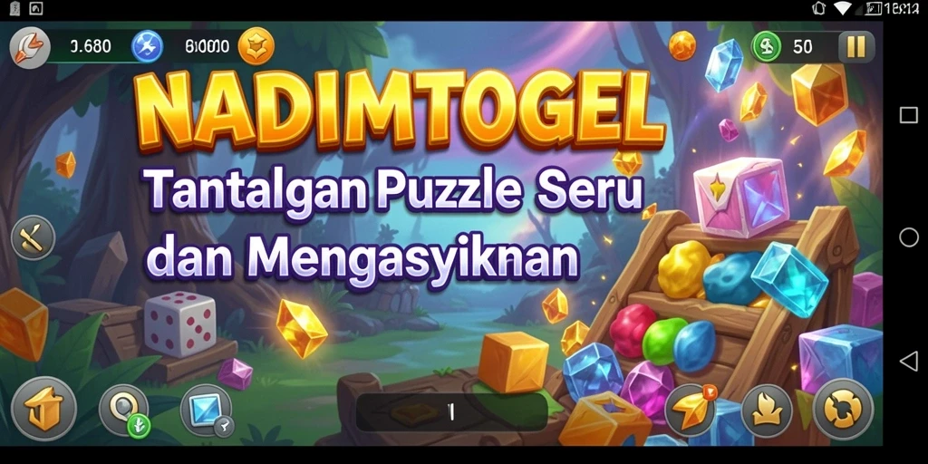 Tampilan gameplay NADIMTOGEL dengan puzzle yang menantang dan menarik.