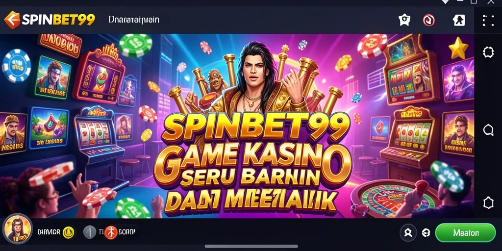 Tampilan gameplay SPINBET99 yang menarik dan mendebarkan.