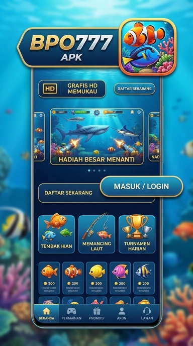 Tampilan antarmuka pengguna bpo777 yang intuitif.